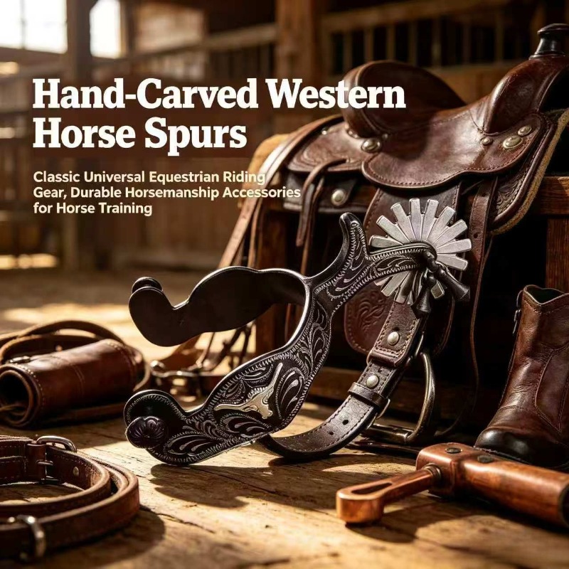 Hand‑Carved Western Horse Spur - đánh giá và giá Riding Gear