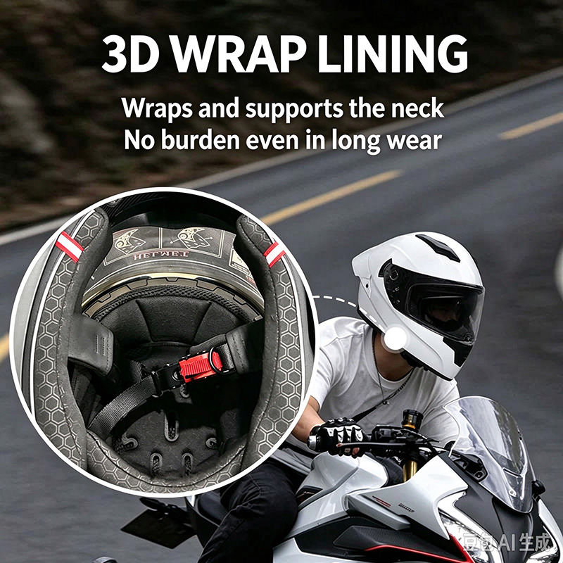Dual Visor Large Rear Spoiler  - đánh giá và giá Dual Visor Motorcycle Racing Helmet