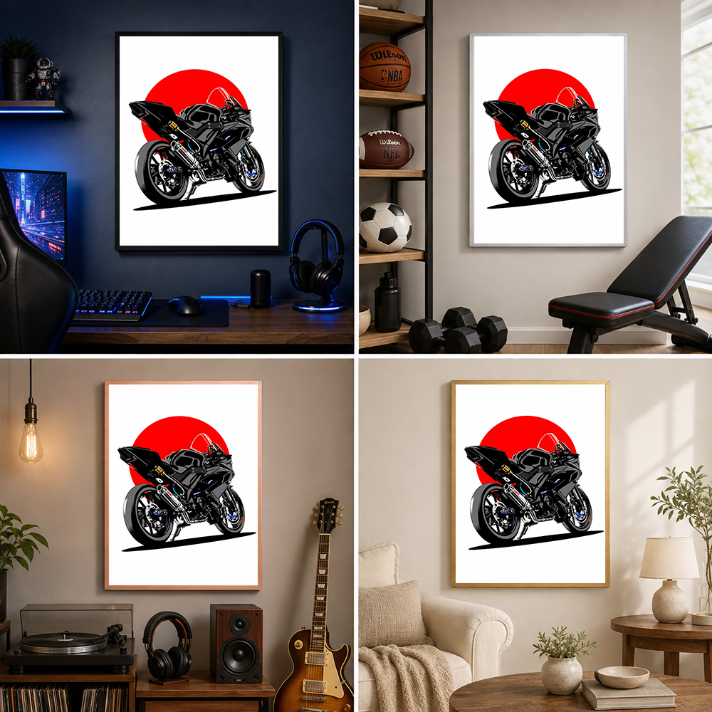 Black Sport Motorcycle Red Sun - đánh giá và giá Riding Gear